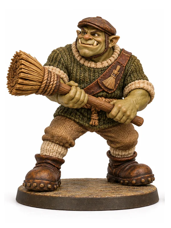Whacker: front view of the miniature design
