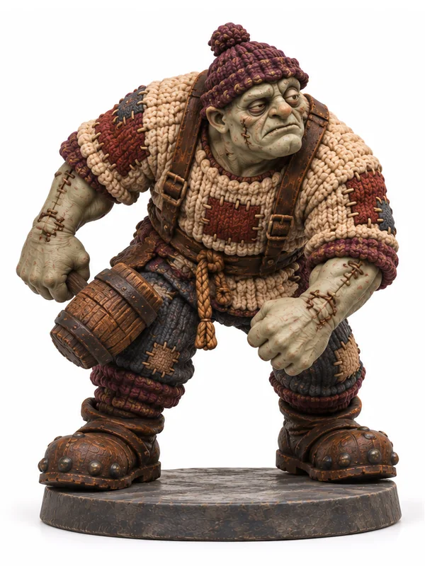 Goon: front view of the miniature design