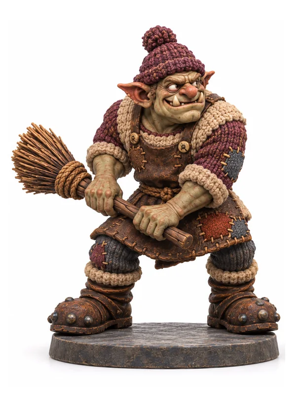 Whacker: front view of the miniature design